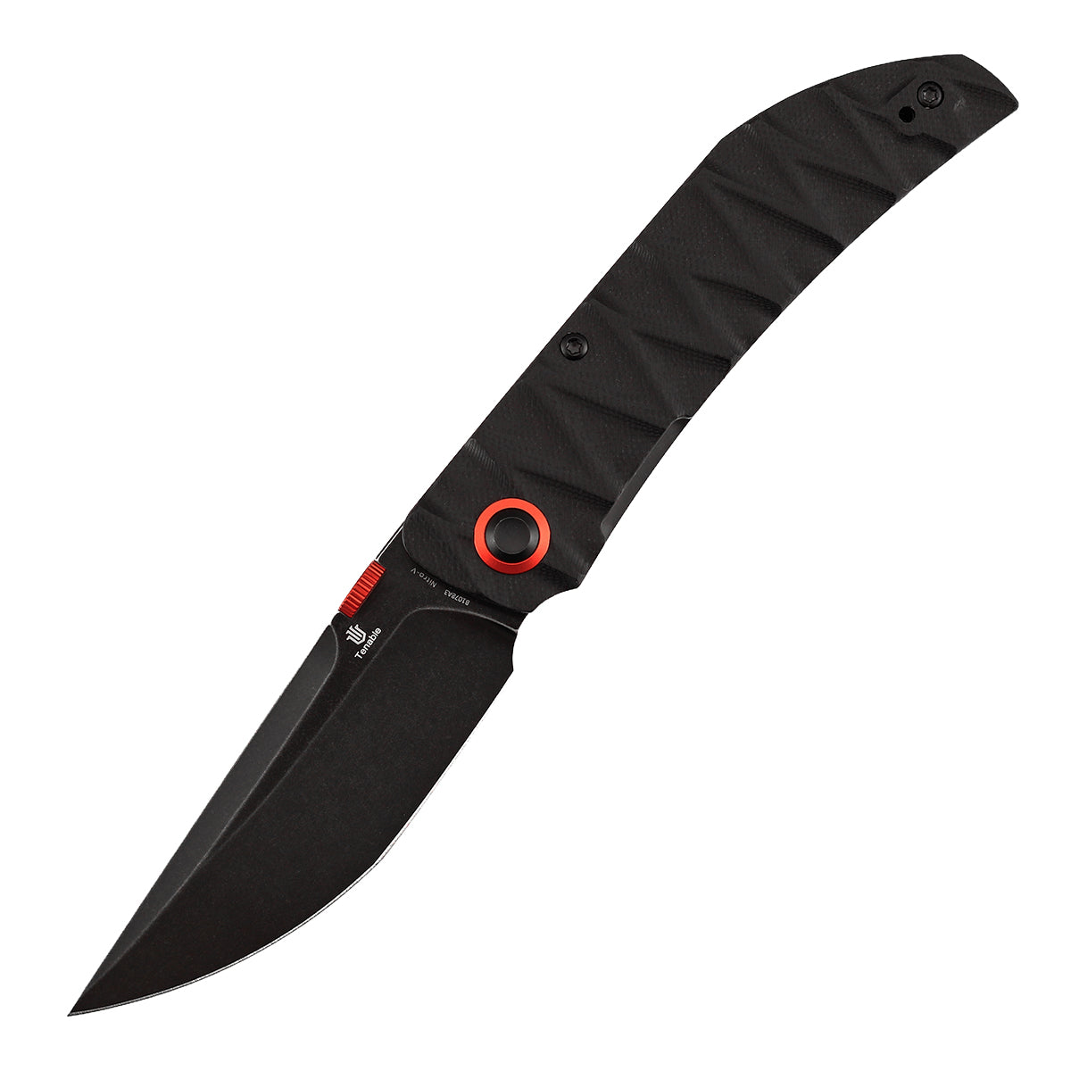 Tenable Tarkin Liner Knife | 3.4" Nitro-V Blade | Black G10 Handle | Matthew Christensen Design | B1078A3