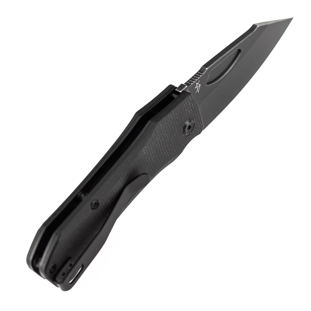 Tenable Loki Liner Lock Knife | 3.0" Blackwash Nitro-V Blade | Black Micarta Handle | Steven Dunnuck Design - B1058A1