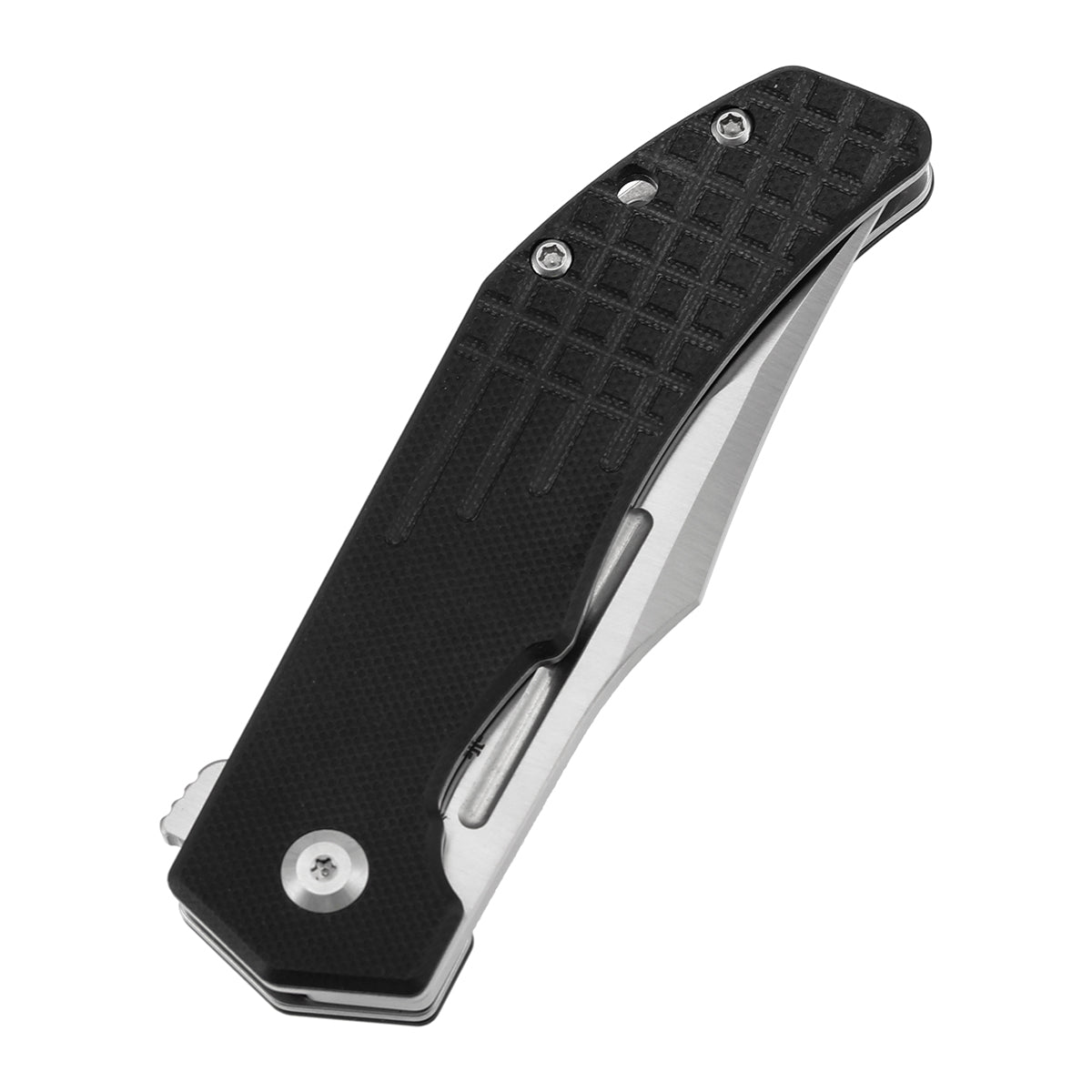 Tenable Orion Liner Lock | Black G10 with Frag Pattern | 3.07" Satin 14C28N | JB Stout Design | B1089A6