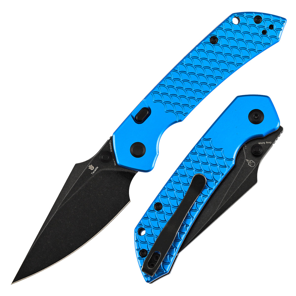 Tenable Fenrir Top Liner Lock Folding Knife| | 3.48“ Blackwash