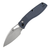 Pre Order | Heron Folding Knife - 3.13" Nitro V Blade | Gray G10 Handle with Diamond Pattern| Johan Jordaan - B2124V6