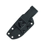 Tenable Foosa Fixed Blade Knife - 3.06'' Rose Gold D2 Blade | Black Micarta Handle | Rolf Helbig - G2020A1