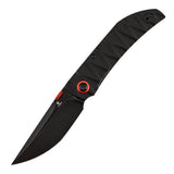 Tenable Tarkin Liner Knife | 3.4" Nitro-V Blade | Black G10 Handle | Matthew Christensen Design | B1078A3