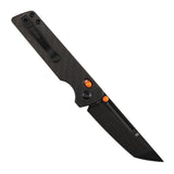 Tenable Anomaly Crossbar Lock | 3.14" Blackwash Nitro V |  Twill Carbon FIber & G10 | Pinkerton Knives - B2038V4