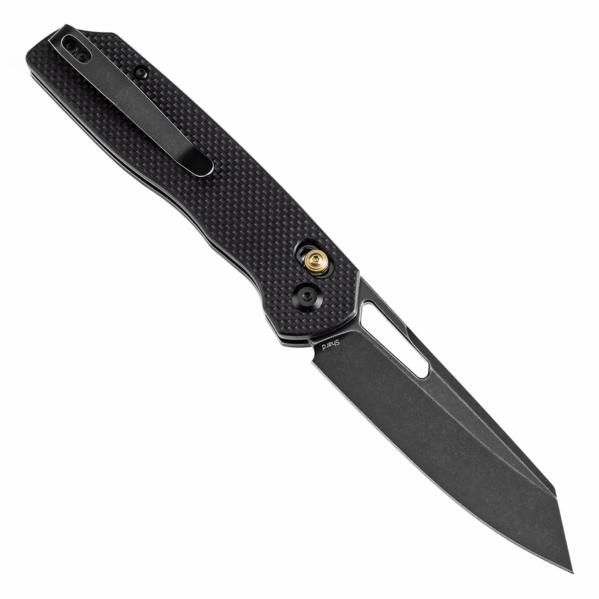 Tenable Shard Cross Bar Lock Black G10 Handle (3.47