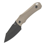 Tenable Loki Fixed Blade Knife |2.99" Gray TiCn Coated D2 Blade | Light Sand G10 Handle | Steven Dunnuck Design | G1058A1