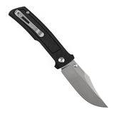 Tenable Bison Folding Knife | 3.24'' Stonewashed Nitro V Blade | Twill Carbon FIber & G10 Handle | Ray Laconico Knives Design | B2108A4