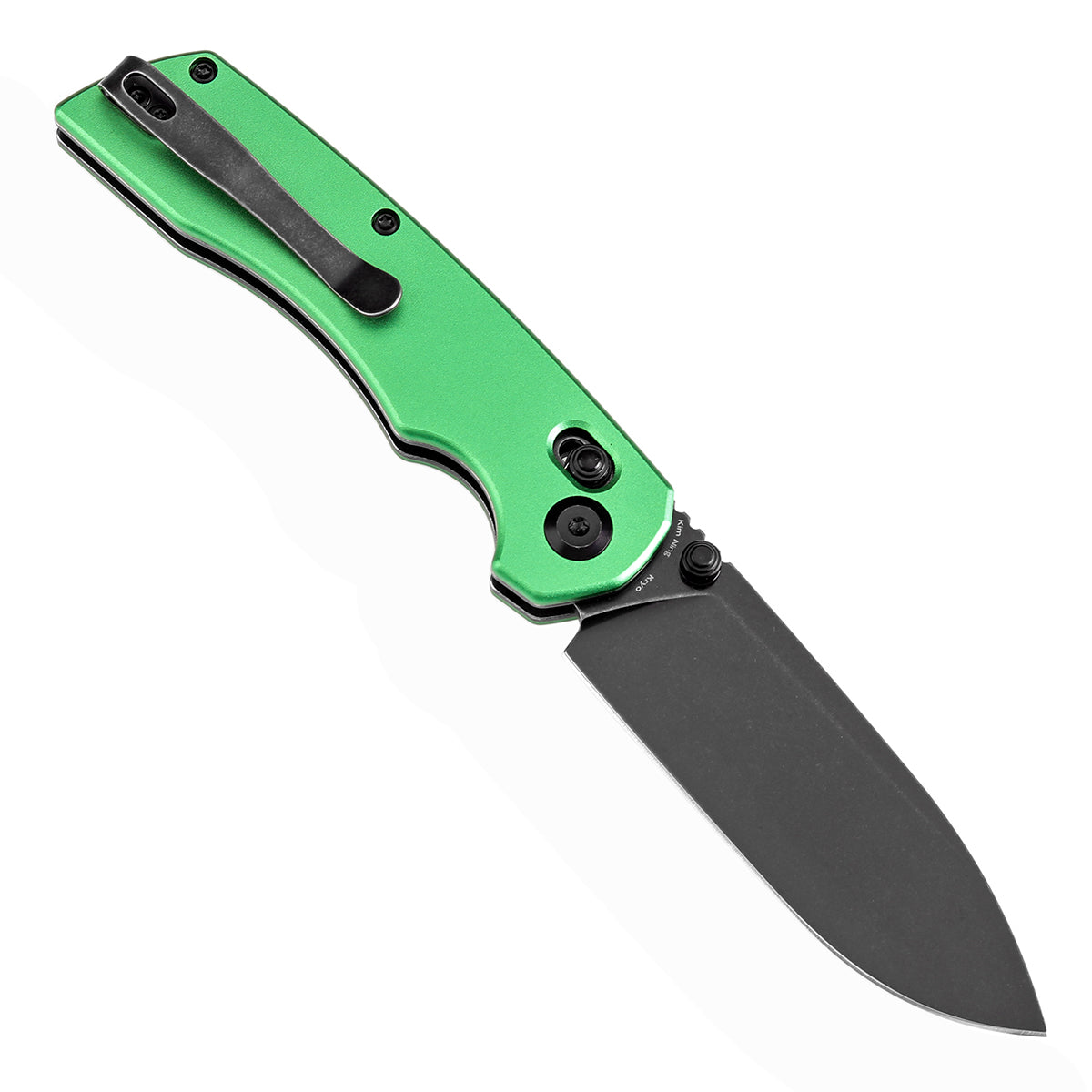 Tenable Kryo Cross Bar Lock Green Anodized Aluminum Handle (3.58