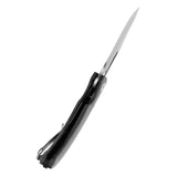 Tenable Gideon Folding Knife Black Micarta Handle (3.5'' Stonewashed Nitro V Blade) Dead Sober Design--T1119A1