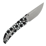 Tenable Exclusive Soccer-Themed Tarkin Folding Knife | 3.42" Nitro-V | Black & White G10 | Matthew Christensen Design | B1078A5