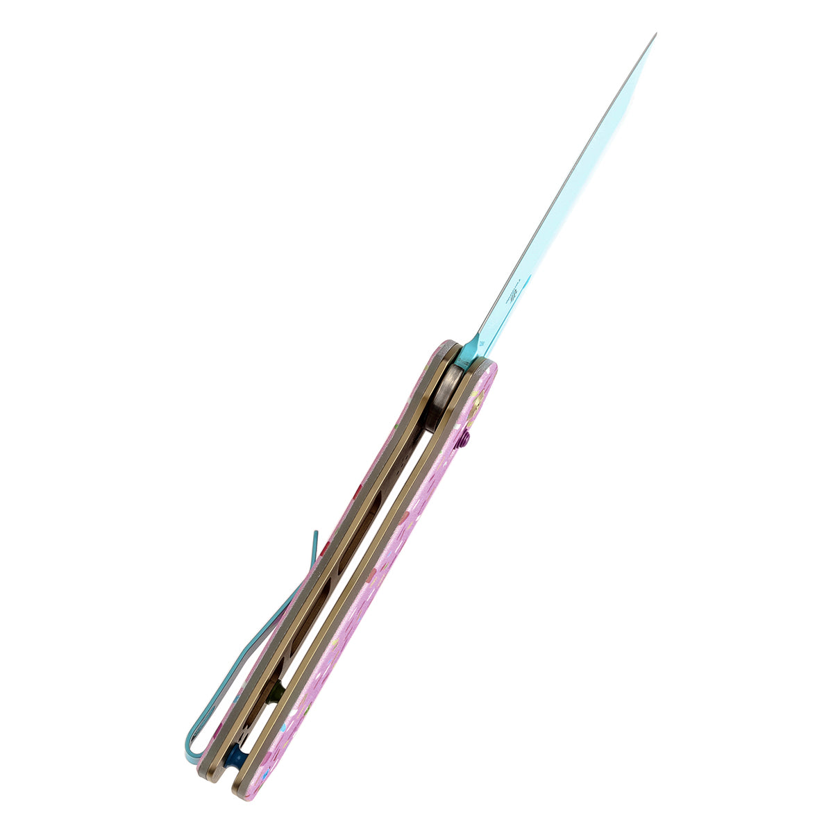 Tenable Shard | Cross Bar Lock Folding Knife | 3.47'' Blue Coated