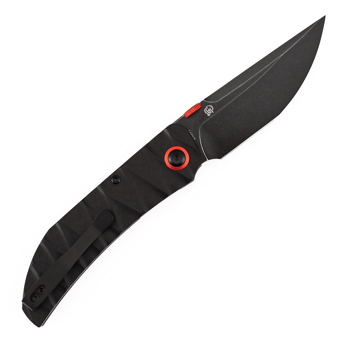 Tenable Tarkin Liner Knife | 3.4" Nitro-V Blade | Black G10 Handle | Matthew Christensen Design | B1078A3