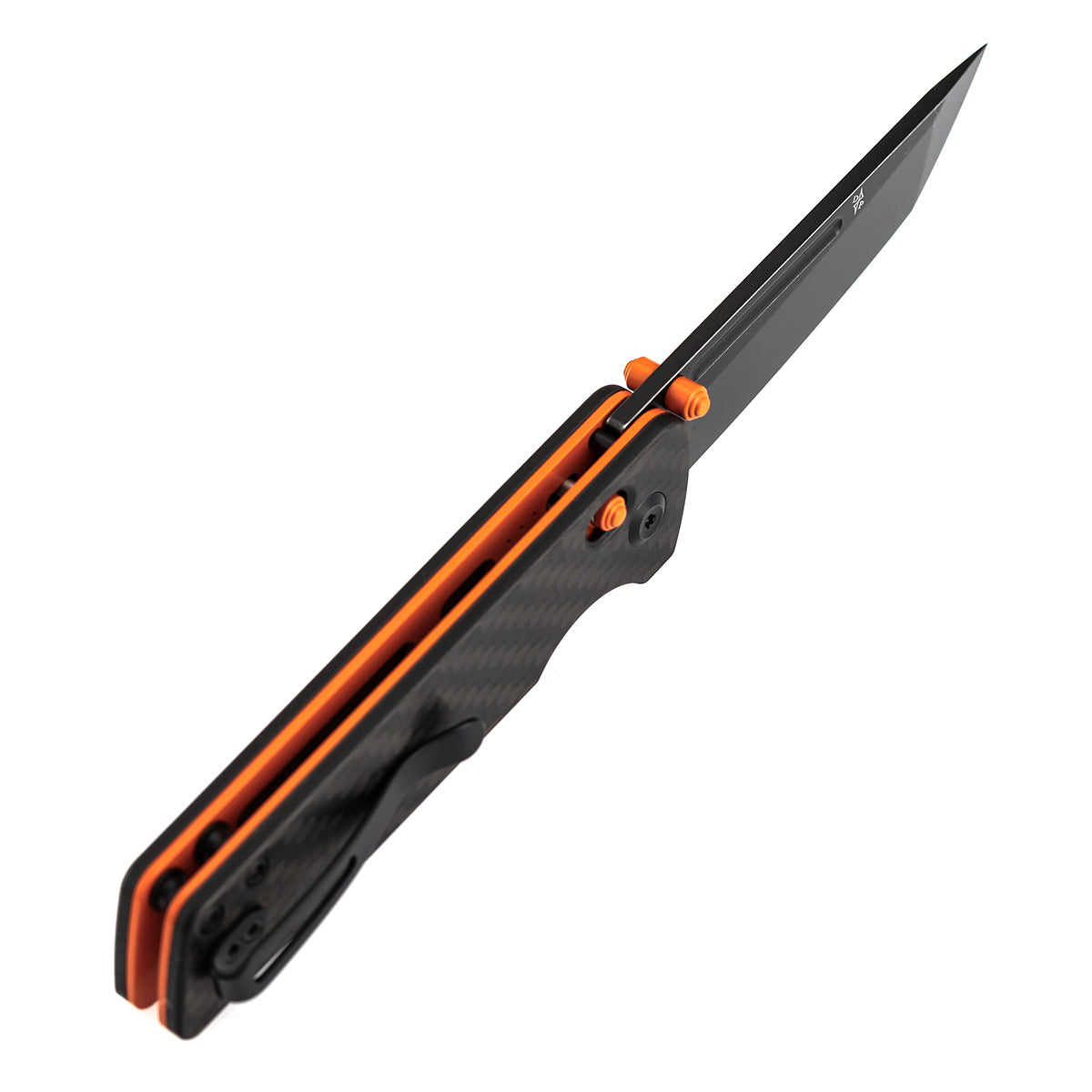 Tenable Anomaly Crossbar Lock | 3.14" Blackwash Nitro V |  Twill Carbon FIber & G10 | Pinkerton Knives - B2038V4
