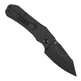Tenable Loki Liner Lock Knife | 3.0" Blackwash Nitro-V Blade | Black Micarta Handle | Steven Dunnuck Design - B1058A1