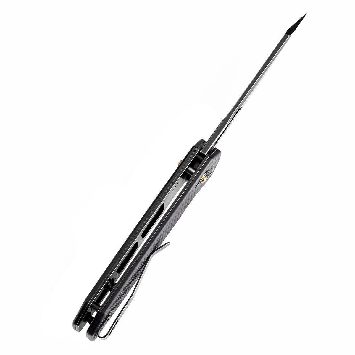 Tenable Shard Cross Bar Lock Black G10 Handle (3.47 Tenable Shard Cross Bar Lock Black G10 Handle (3.47