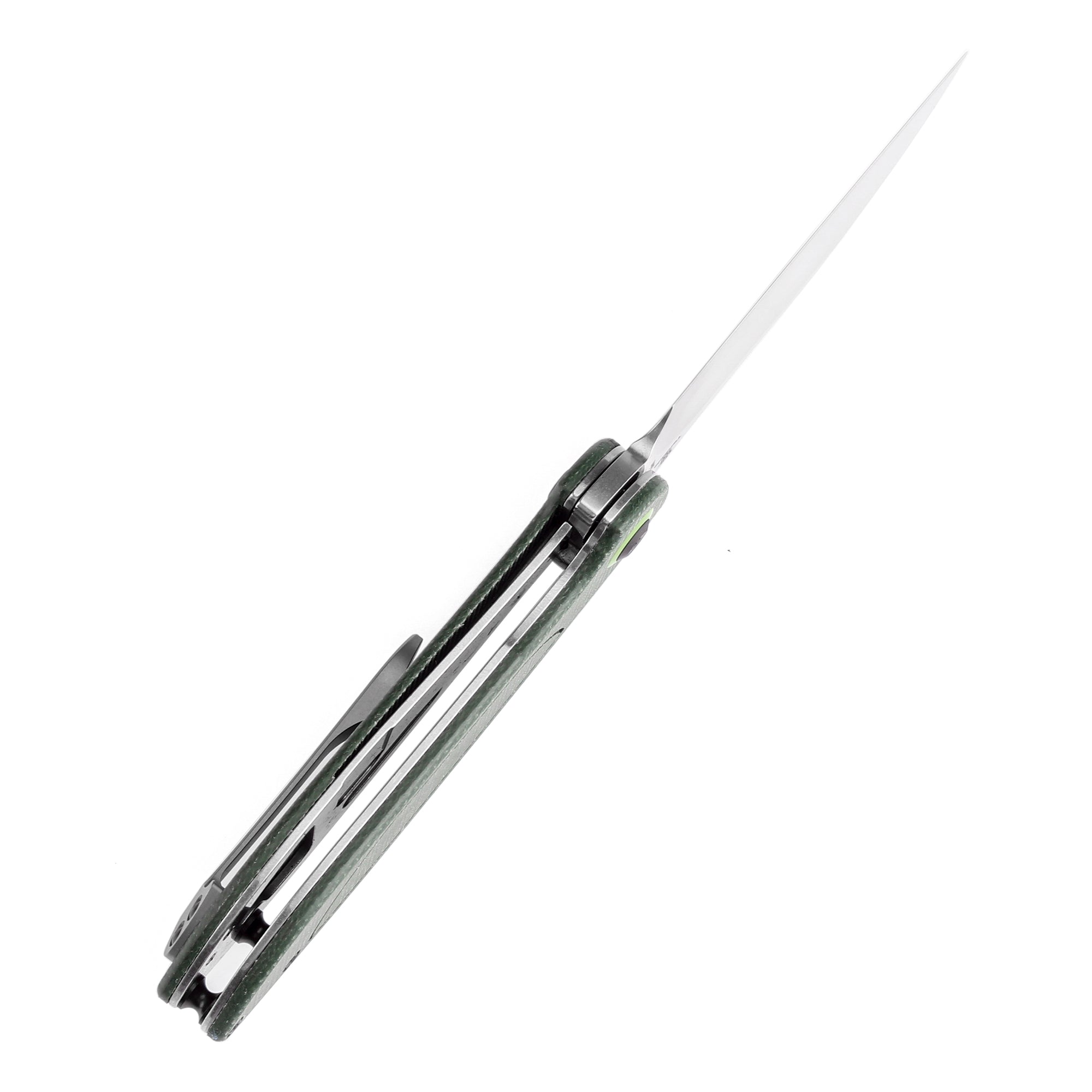 Tenable Prometheus Folding Knife Green Micarta Handle(3.29