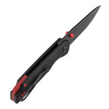 Tenable Mini Warrior Liner Lock Knife | 2.9" Blackwash Nitro-V Blade | Black G10 Handle | Kim Ning Design - B2005A1