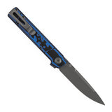 Tenable Kitpu Folding Knife | 2.9'' Gray TiCn Coated Nitro-V Blade | Blue & Black G10 Handle | Jonathan Styles Design - B2123A1