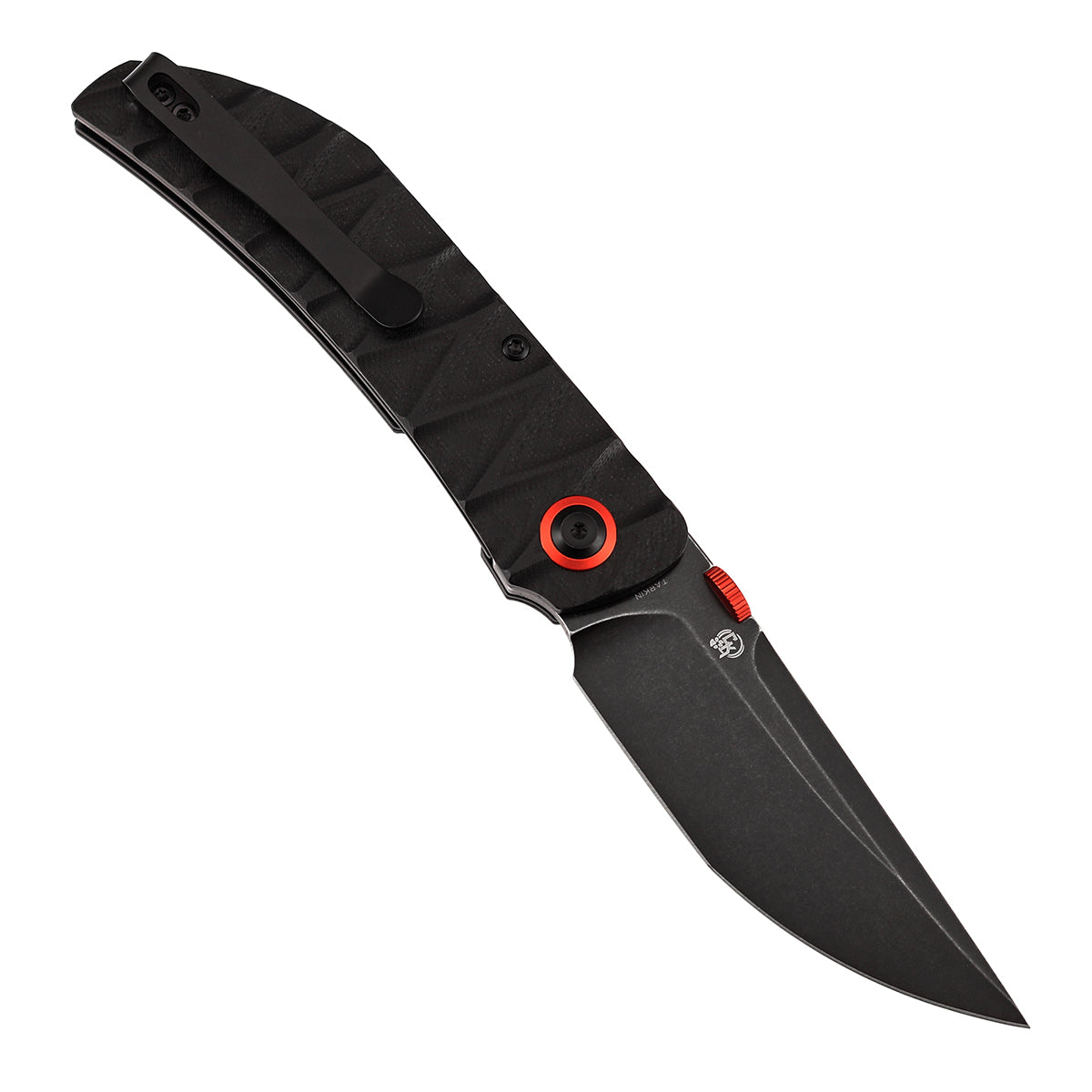 Tenable Tarkin Liner Knife | 3.4" Nitro-V Blade | Black G10 Handle | Matthew Christensen Design | B1078A3