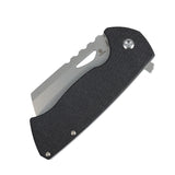 Tenable Leviathan Folding knife | 3.9" Stonewashed D2 Blade | Black Micarta Handle | Warhawk Knives Design - B1083A3