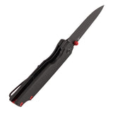 Tenable Mini Warrior Liner Lock Knife | 2.9" Blackwash Nitro-V Blade | Black G10 Handle | Kim Ning Design - B2005A1