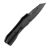 Tenable Loki Liner Lock Knife | 3.0" Blackwash Nitro-V Blade | Black Micarta Handle | Steven Dunnuck Design - B1058A1