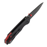 Tenable Mini Warrior Liner Lock Knife | 2.9" Blackwash Nitro-V Blade | Black G10 Handle | Kim Ning Design - B2005A1