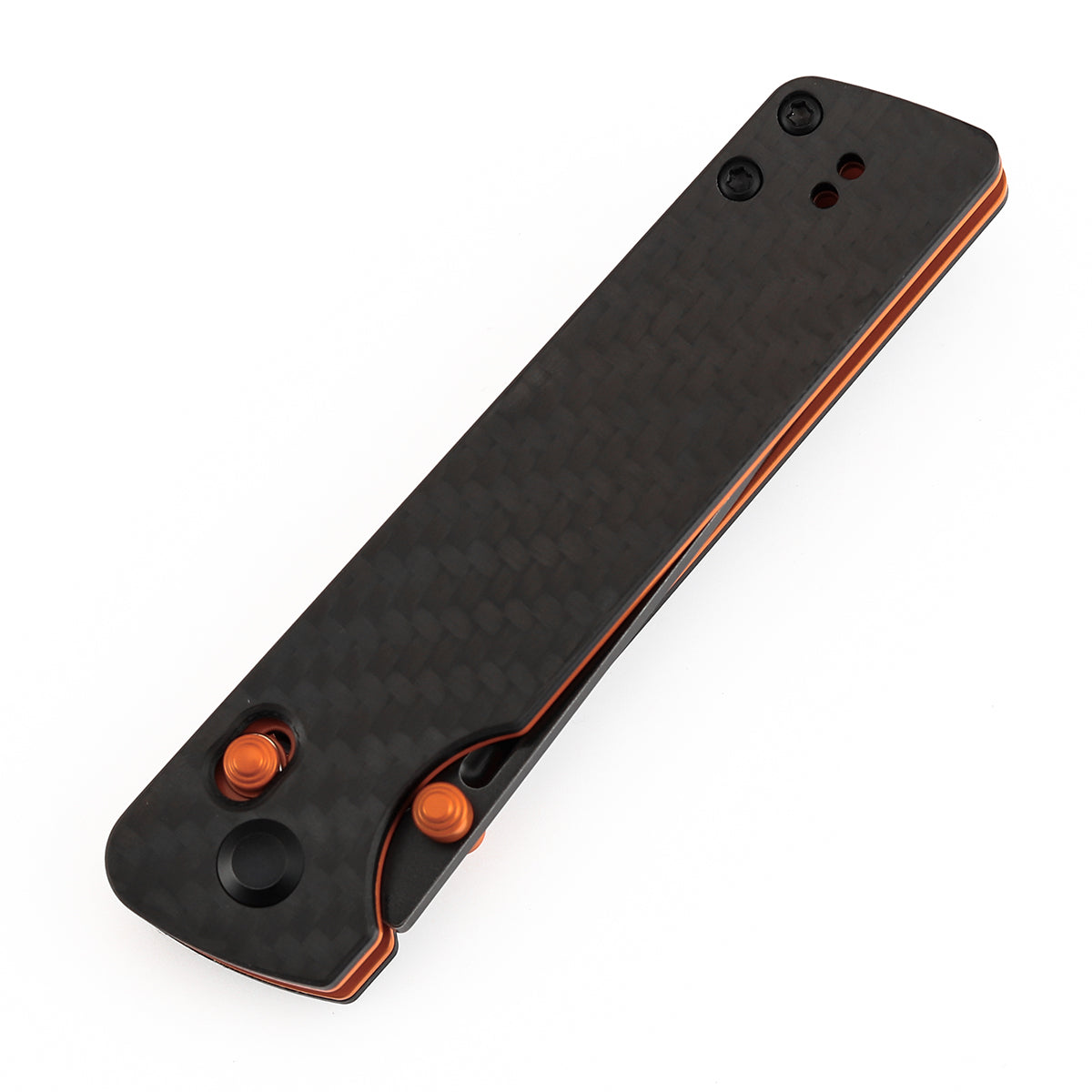 Tenable Anomaly Crossbar Lock | 3.14" Blackwash Nitro V |  Twill Carbon FIber & G10 | Pinkerton Knives - B2038V4