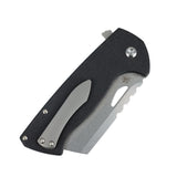 Tenable Leviathan Folding knife | 3.9" Stonewashed D2 Blade | Black Micarta Handle | Warhawk Knives Design - B1083A3