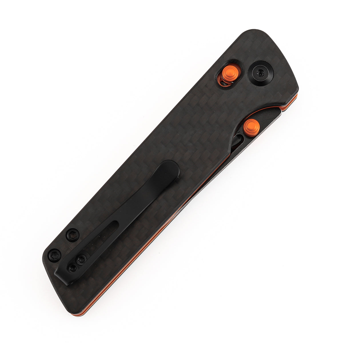 Tenable Anomaly Crossbar Lock | 3.14" Blackwash Nitro V |  Twill Carbon FIber & G10 | Pinkerton Knives - B2038V4