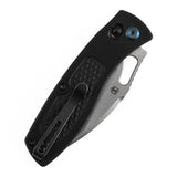 Pre Order | Heron Folding Knife - 3.13" Nitro V Blade | Black G10 Handle with Diamond Pattern | Johan Jordaan- B2124V4