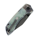 Tenable Entity Top Liner Lock Folding Knife | 3.52“ Gray TiCn Coated 14C28N Blade | Camouflage G10 Handle | Nalu Knives Design - B1036H4