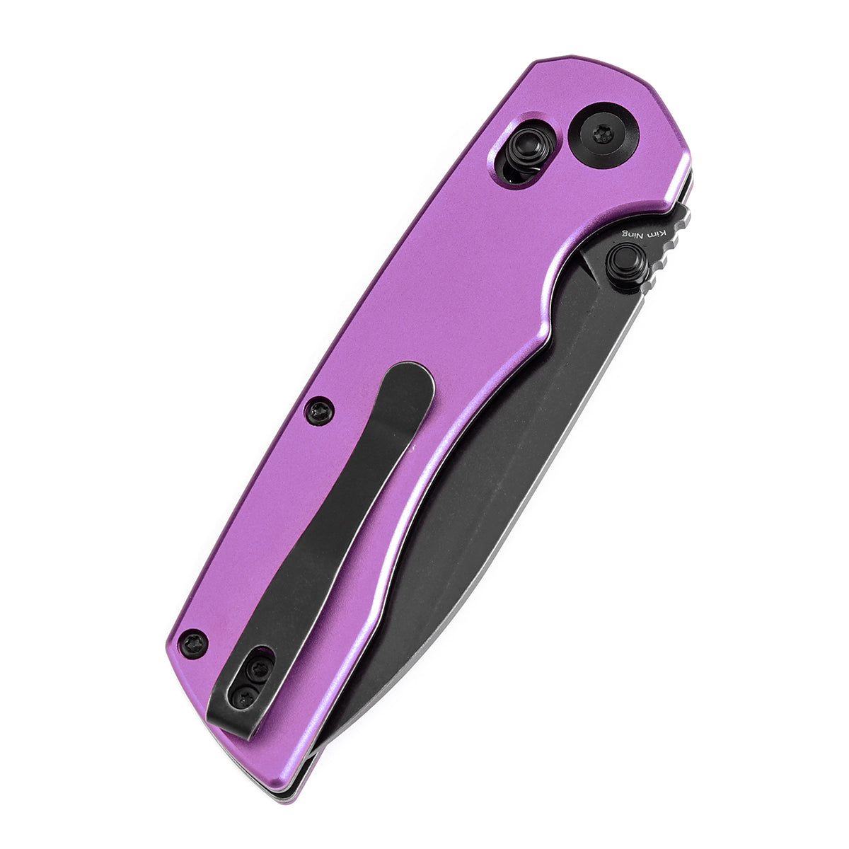Tenable Kryo Cross Bar Lock Purple Anodized Aluminum Handle (3.58‘’ Bl ...