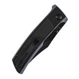 Tenable Bison Folding Knife | 3.24'' Blackwash Nitro V Blade | Black and Gray G10 with Frag Pattern Handle | Ray Laconico Knives Design | B2108A2