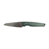 Pre-order: US orders will ship before Dec 10. | Tenable Outdoor Parr Fixed Blade -3.12'' Stonewashed 14C28N Blade -Green Micarta Handle  - Jonathan Styles Design - G011B5