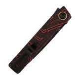 Tenable Kitpu Folding Knife | 2.9'' Blackwash Nitro-V Blade | Black & Red G-Mascus Handle | Jonathan Styles Design - B2123A4
