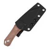 Tenable Loki Fixed Blade Knife |2.99" Stonewashed D2 Blade | Brown Micarta Handle | Steven Dunnuck Design | G1058A5
