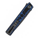 Tenable Kitpu Folding Knife | 2.9'' Gray TiCn Coated Nitro-V Blade | Blue & Black G10 Handle | Jonathan Styles Design - B2123A1