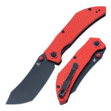 Tenable Tipper Red Aluminum with Frag Pattern Scale