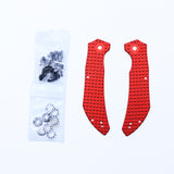 Tenable Tipper Red Aluminum with Frag Pattern Scale