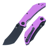 Tenable Tipper Purple Aluminum with Frag Pattern Scale