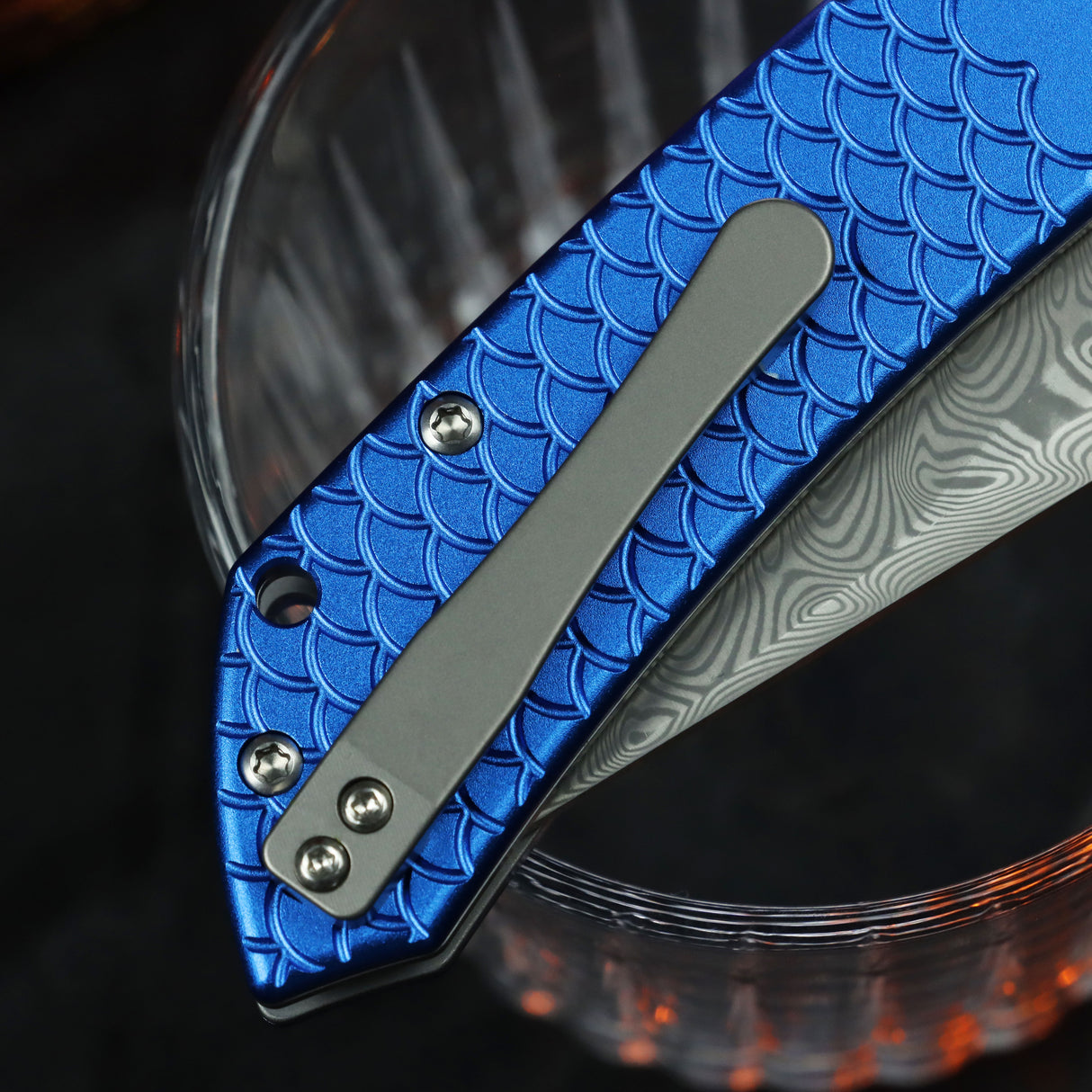 Tenable 3D Sliver Milled Titanium Pocket Clip